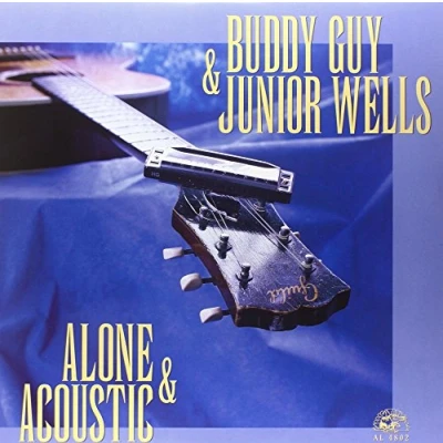 Afbeelding van Buddy &amp; Junior Wells Guy Alone and Acoustic (LP)