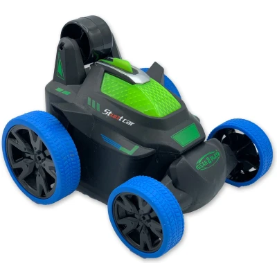 Afbeelding van Gear2Play RC Stunt &amp; Roll Bestuurbare Auto Blauw