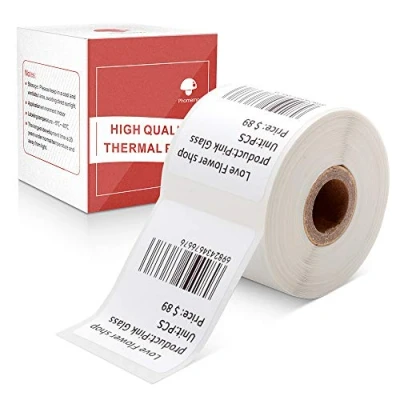 Afbeelding van Phomemo Etiketten voor M110, M120, M200, M220, M221, multifunctionele etiketten, zelfklevend, vierkant, 30 x 40 mm