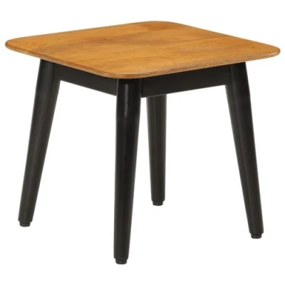 Afbeelding van Salontafel Massief Mangohout En Ijzer
