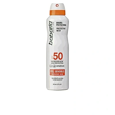 Afbeelding van Zonnebrand Spray Babaria Spf 50 (200 ml) Gevoelige huid