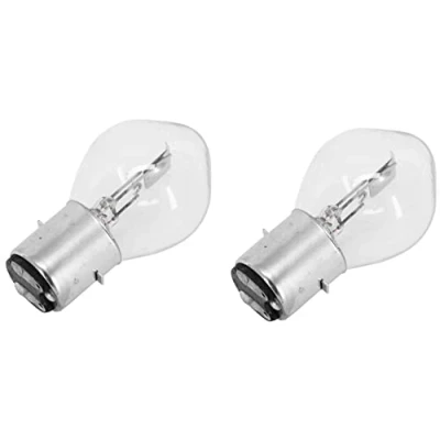 Image de cyclingcolors 2x ampoule 6V 25/25W BA20D double filament phare code feu avant projecteur moto scooter quad voiture