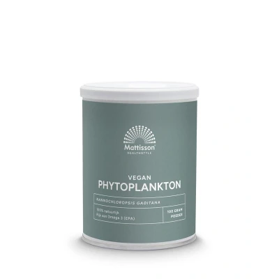 Afbeelding van Mattisson Vegan Phytoplankton Nannochloropsis 100 gram
