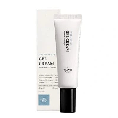 Afbeelding van [VILLAGE 11 FACTORY] HYDRO BOOST gel Cream (50 ml) Korean Skincare Gezichtscrème Veganistische verzorging Hyaluronzuur + kamille allantoïne Hydraterend en rustgevend