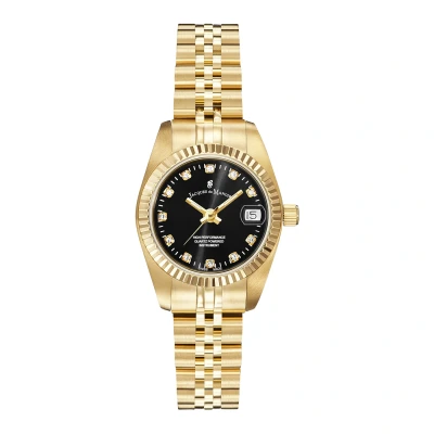 Afbeelding van Jacques du Manoir dames Inspiration horloge NRO.22 in de kleur Goud