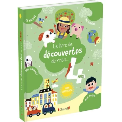 Image de Le livre de découvertes mes 4 ans