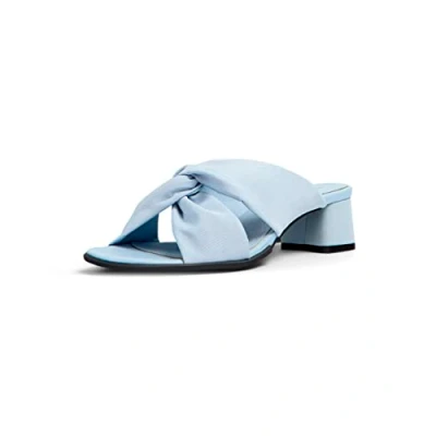 Afbeelding van Camper Katie Muiltjes met hak, Dames, Maat: 37, Hellblau Textiel