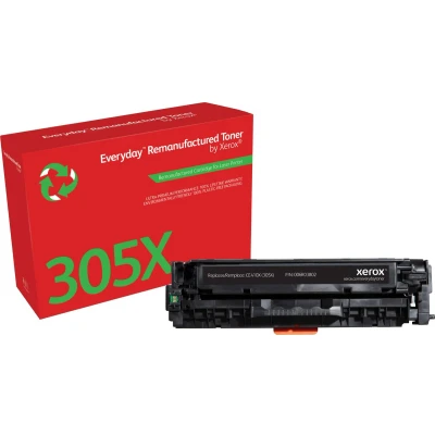 Afbeelding van Xerox Toner vervangt HP 305X, CE410X Compatibel Zwart 4000 bladzijden Everyday™ 006R03802