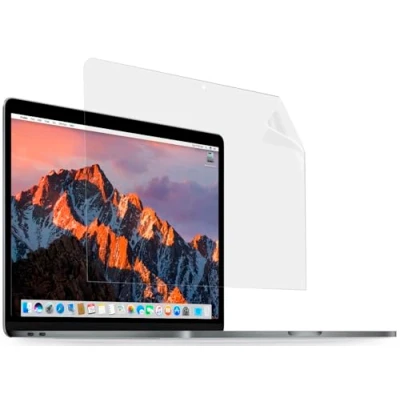 Afbeelding van MyGadget Crystal Clear displaybescherming, compatibel met Apple MacBook Pro 13 inch &amp; Air M1 Touchbar, HD folie, dun glas, anti sporen en krassen