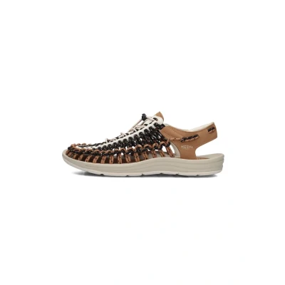 Afbeelding van Keen Uneek Heren Sandalen Black/Chipmunk Maat 45