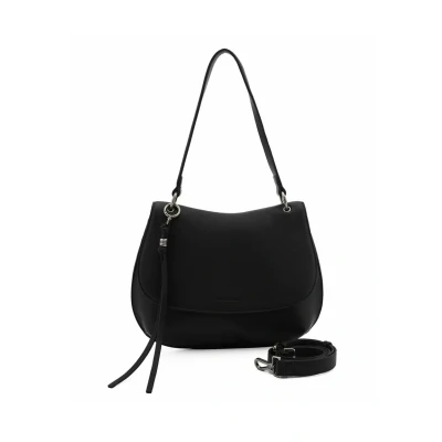 Afbeelding van FredsBruder My Bestie Schoudertas Leer 36 cm Dames black