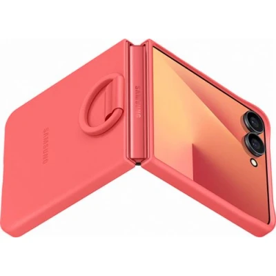 Image de Samsung Cover Ring Silicone Galaxy Z Flip 7 Rouge (ef pf766tregww)