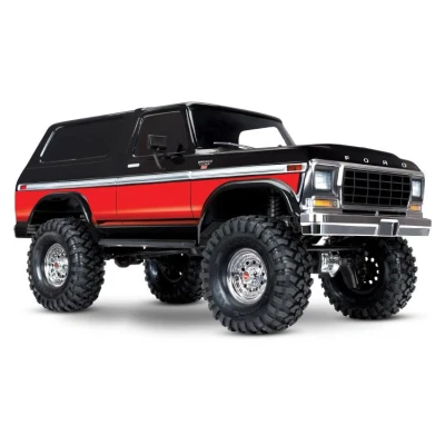 Afbeelding van Traxxas TRX 4 Ford Bronco 1979 Crawler rood zonder clips