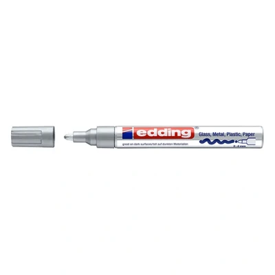 Image de Marqueur peinture multisurfaces Edding 750 Argenté