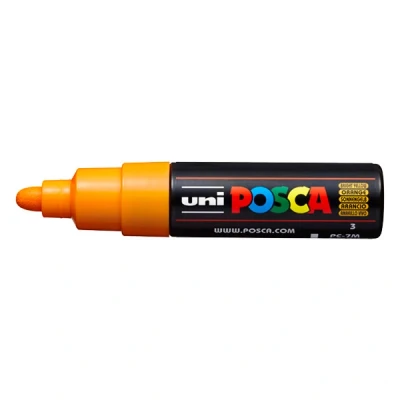 Image de POSCA PC 7M marqueur peinture (4,5 5,5 mm ogive) orange vif