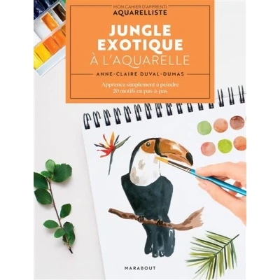Image de Jungle exotique à l&#039;aquarelle