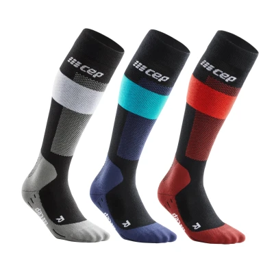 Afbeelding van CEP Compression SKI Merino MADE IN Germany Sportsokken, Dames, Maat: Small, Grey