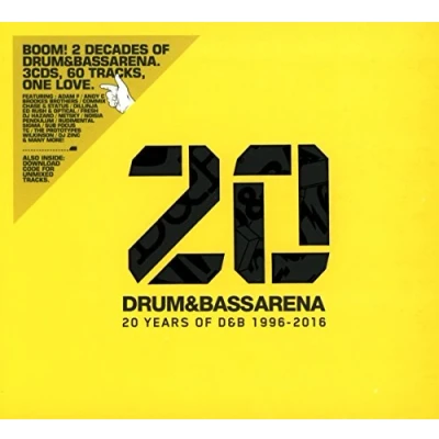 Afbeelding van Various Artists Drum&amp;Bassarena 20 Years (CD)