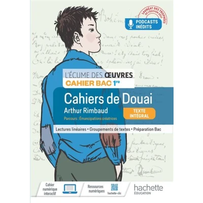 Image de Écume des oeuvres 1re, Arthur Rimbaud, Les cahiers de Douai Cahier élève