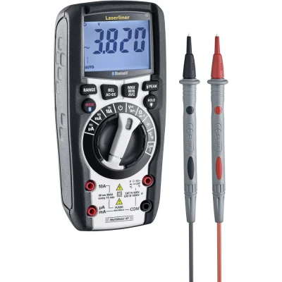 Afbeelding van Laserliner Multimeter Digitaal CAT III 1000 V, IV 600 V Weergave (counts): 6000
