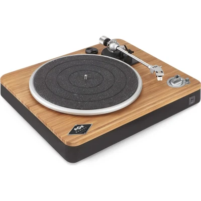 Afbeelding van House of Marley Stir it Up Bluetooth Platenspeler Ingebouwde Speaker en Versterker Aan te sluiten op Speakers &amp; Hoofdtelefoons Duurzaam Materiaal