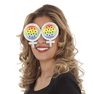 Afbeelding van Bril My Other Me Regenboog Één maat