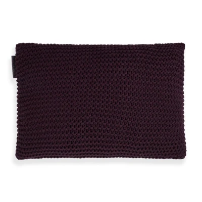 Afbeelding van Knit Factory Kussen Vinz Aubergine