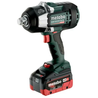 Afbeelding van Metabo SSW 18 LTX 1750 BL 602402840 Accu slagmoersleutel V Brushless, Incl. koffer, Zonder accu, lader