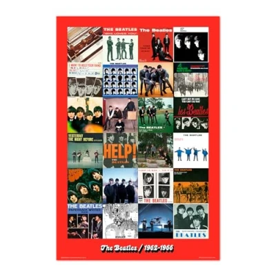 Afbeelding van Poster The Beatles Era 1962 1966 61x91,5cm