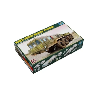 Afbeelding van 1:35 Trumpeter 01090 KZKT 74282 Heavy Tractor Soviet Plastic Modelbouwpakket
