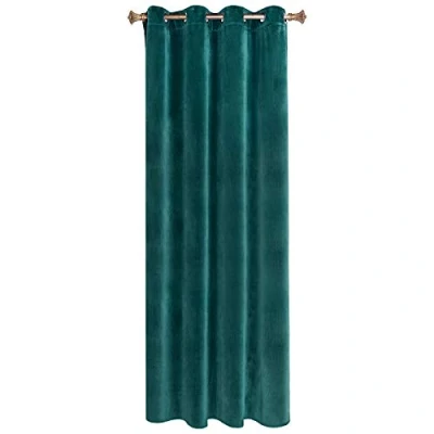 Afbeelding van Rootz Fluwelen Verduisteringsgordijn Draperie Raamschaduw Thermische Zonwering Kamerverduistering Privacyscherm Raambekleding Beige 140x225 cm