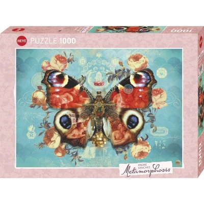 Afbeelding van PuzzMetamorphosisWings3 1000Heye