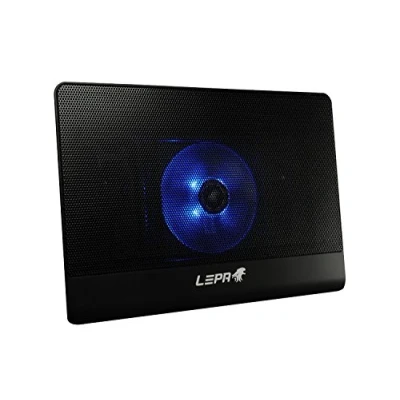 Afbeelding van LEPA LPCP001 Lepad V17 geventileerde laptopstandaard tot 17 inch, zwart