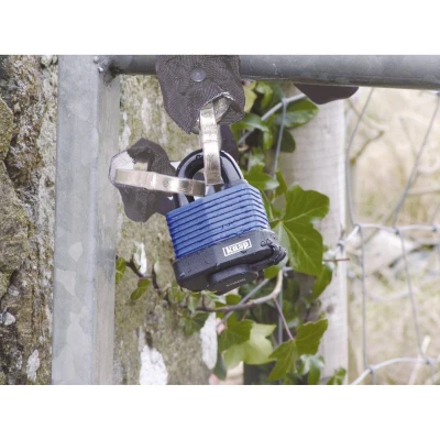 Afbeelding van Kasp K13545D Hangslot 63 mm Verschillend sluitend Blauw Sleutelslot