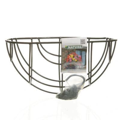 Afbeelding van Nature Hanging Basket Ophangen En Haken 35.5x35.5x17.5 cm Groen