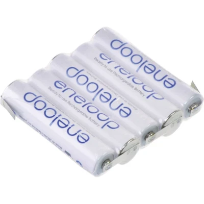 Afbeelding van Panasonic eneloop Reihe F1x5 Accupack Aantal cellen: 5 Batterijgrootte: AAA (potlood) Z soldeerlip NiMH 6 V 750 mAh