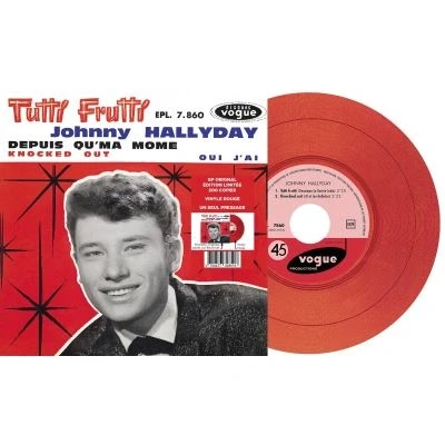 Afbeelding van Johnny Hallyday Tutti Frutti (Single)