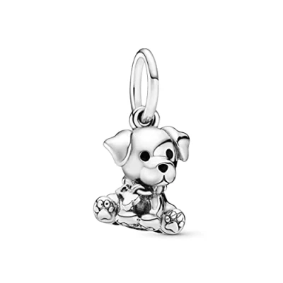 Afbeelding van PANDORA Charm hanger &quot;Laprador Welpe&quot; hond 798009EN16, Sterling zilver, Niet van toepassing