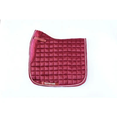 Image de HB Showtime Tapis de Selle Perfect Choice Dressage Bordeaux Full