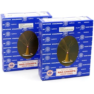 Afbeelding van Satya Nag Champa Incense kegels, 12 kegels x 24 verpakkingen