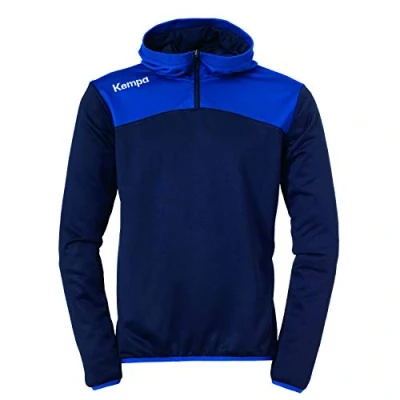 Afbeelding van Kempa Emotion 2.0 Hoody met 1 4 Rits Chili Rood Maat S
