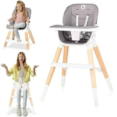 Afbeelding van Lionelo Mona Kinderstoel 4in1 Antislip gordel 75kg