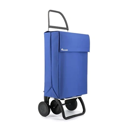 Afbeelding van Rolser Jean LN 4 wielen boodschappentrolley blauw