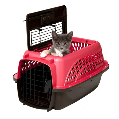 Afbeelding van Petmate 2 Door Top Load Kennel XS Pink