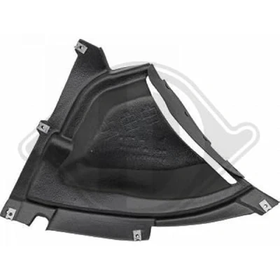 Afbeelding van DIEDERICHS 1281108 Wielkast Rechts voor voorste deel BMW: 1 Hatchback