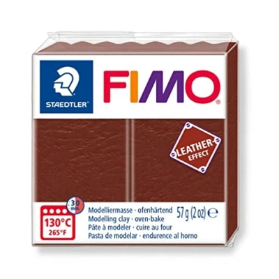 Image de Staedtler Fimo effet d&#039;apprentissage modelage argile à modeler noisette marron