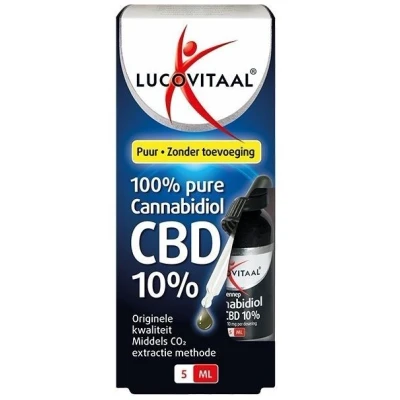 Afbeelding van Voedingssupplementen CBD Hennepolie 10% Olie 5 ml