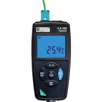 Afbeelding van Chauvin Arnoux C.A 1821 Temperatuurmeter 200 1372 C Sensortype J, K, T, N, E, R, S Datalogger functie