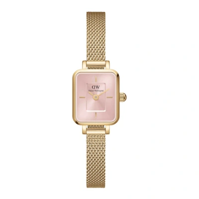 Afbeelding van Daniel Wellington dames 0808DW Sheffield horlogeband 18mm in de kleur Goud