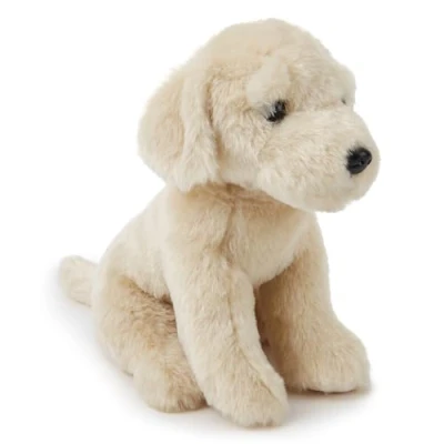 Afbeelding van Zappi Co Labrador pluche (25 cm) vriendelijke en aangename hond, milieuvriendelijk, ideaal voor kleine hondenfans, 100% gerecycled